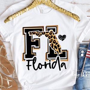 Florida Leopard svg, FL Leopard svg, Florida svg, Leopard svg, Florida Karteß svg, Florida Liebes svg, Cricut svg, Herz svg, Florida Girl Shirt