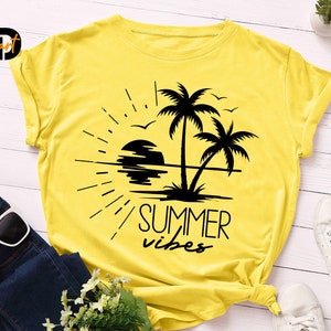 Summer Vibes SVG, Beach Vibes, Summer Life, Love Summer Svg, Palm Tree ...