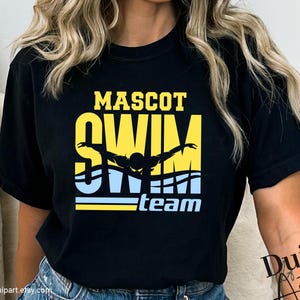 Personalized Swimmer Gift SVG, Swimming Team Cut File for Vinyl, Cricut, and Silhouette Projects