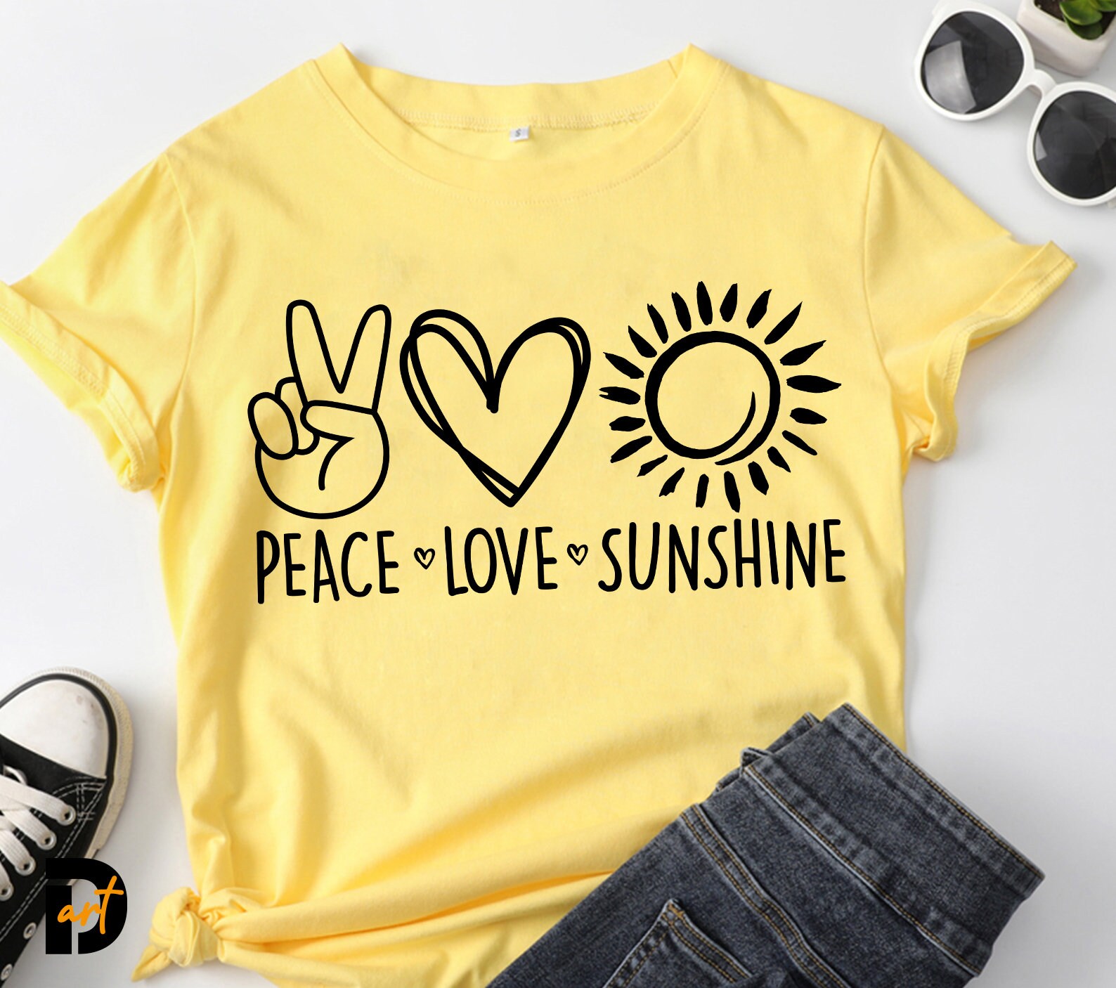 Peace Love Shirt - Etsy Singapore