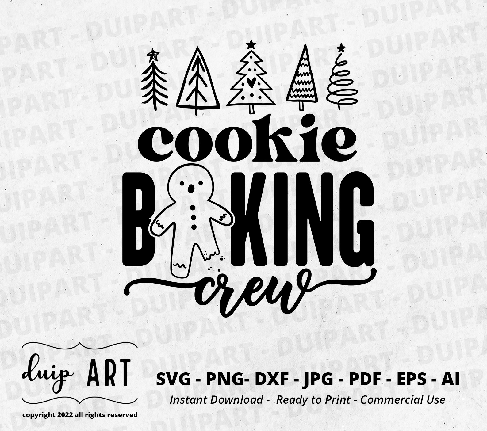 Cookie Baking Crew SVG Christmas Crew Svg Christmas Svg - Etsy