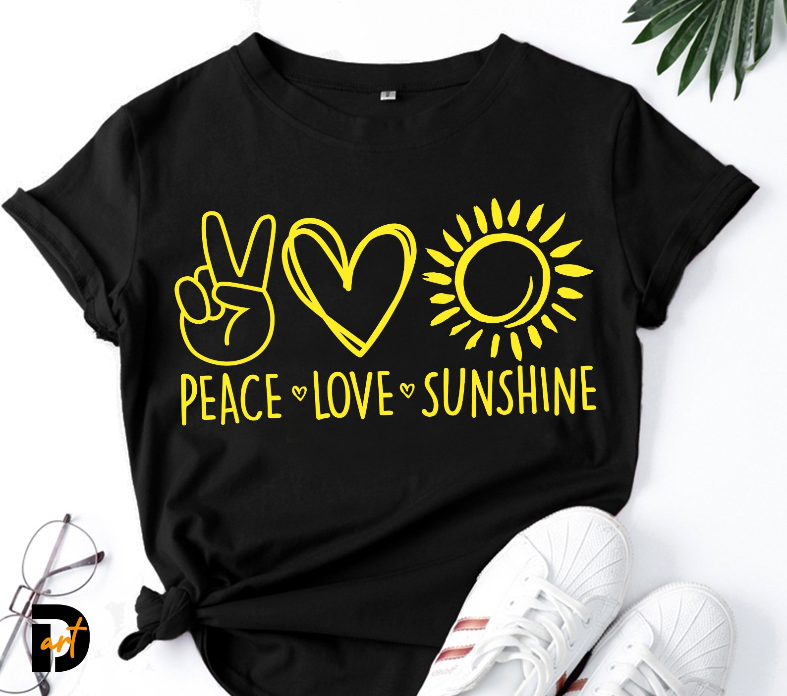Peace Love Sunshine Svg Sunshine Svgsummer SVG Love - Etsy