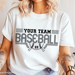 Cricut-ready baseball SVG featuring a classic, athletic-inspired design. Great for DIY baseball crafts and fan apparel.