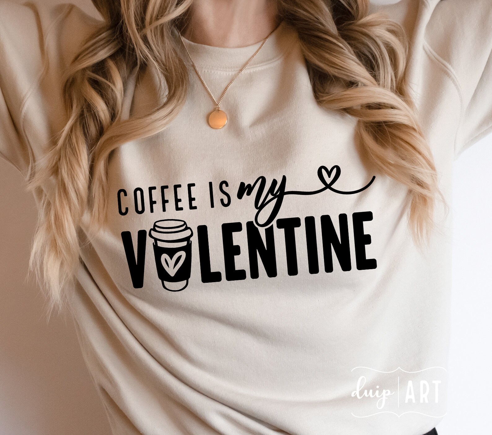 Coffee is My Valentine SVG Valentine Svg Valentine's Day - Etsy