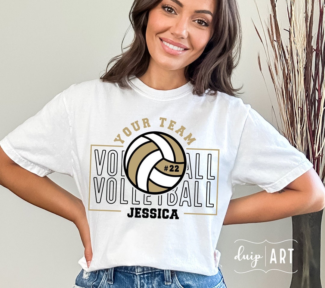 Volleyball SVG PNG, Mascot Template Svg, Volleyball Team Template Svg ...