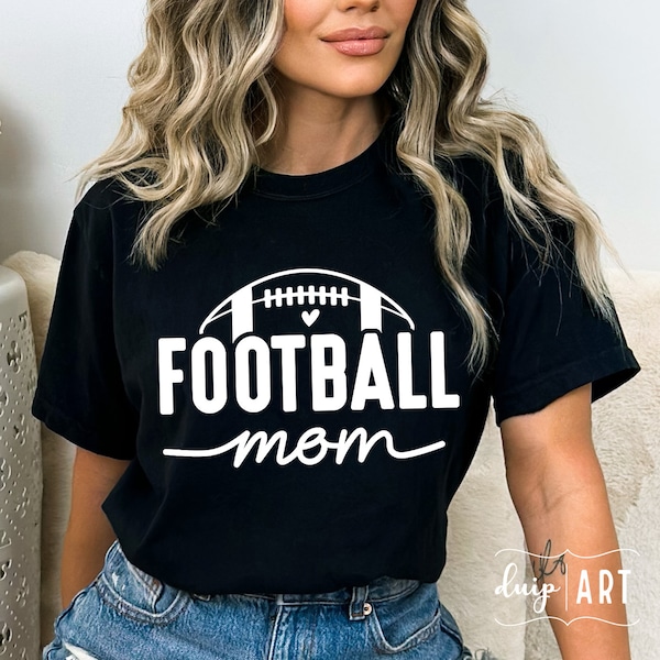 Football Mom SVG PNG, Football Mama svg, Football svg, Game Day svg, Mom Life, Sports svg, Cheer Mom svg, Football Mom Shirt, Game Day Vibes