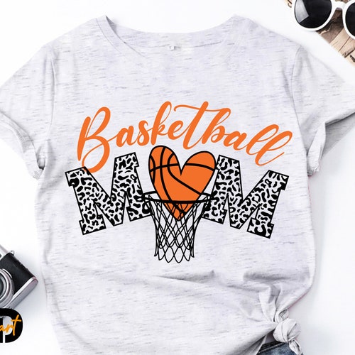 Leopard Basketball Mom Svgbasket Hoop Svgsilhouettecricut - Etsy
