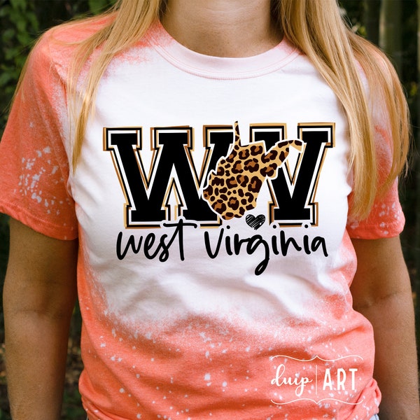 West Virginia Leopard svg, WV leopard svg, West Virginia svg, Leopard svg, West Virginia map svg, West Virginia love svg, Cricut svg, Heart