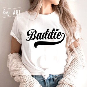 Baddie SVG, freche Shirt-Design, Cricut geschnitten Dateien (digitaler Download) Bild 7