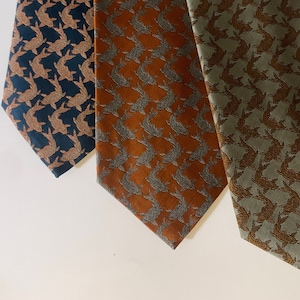 Chinese Koi Silk Tie - Multiple Colors