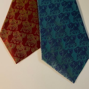 Japanese Qilin / Kirin Silk Tie - Multiple Colors