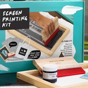 Screen Printing Kit All You Need to Get Started A4 or A3 and Standard or  Deluxe 