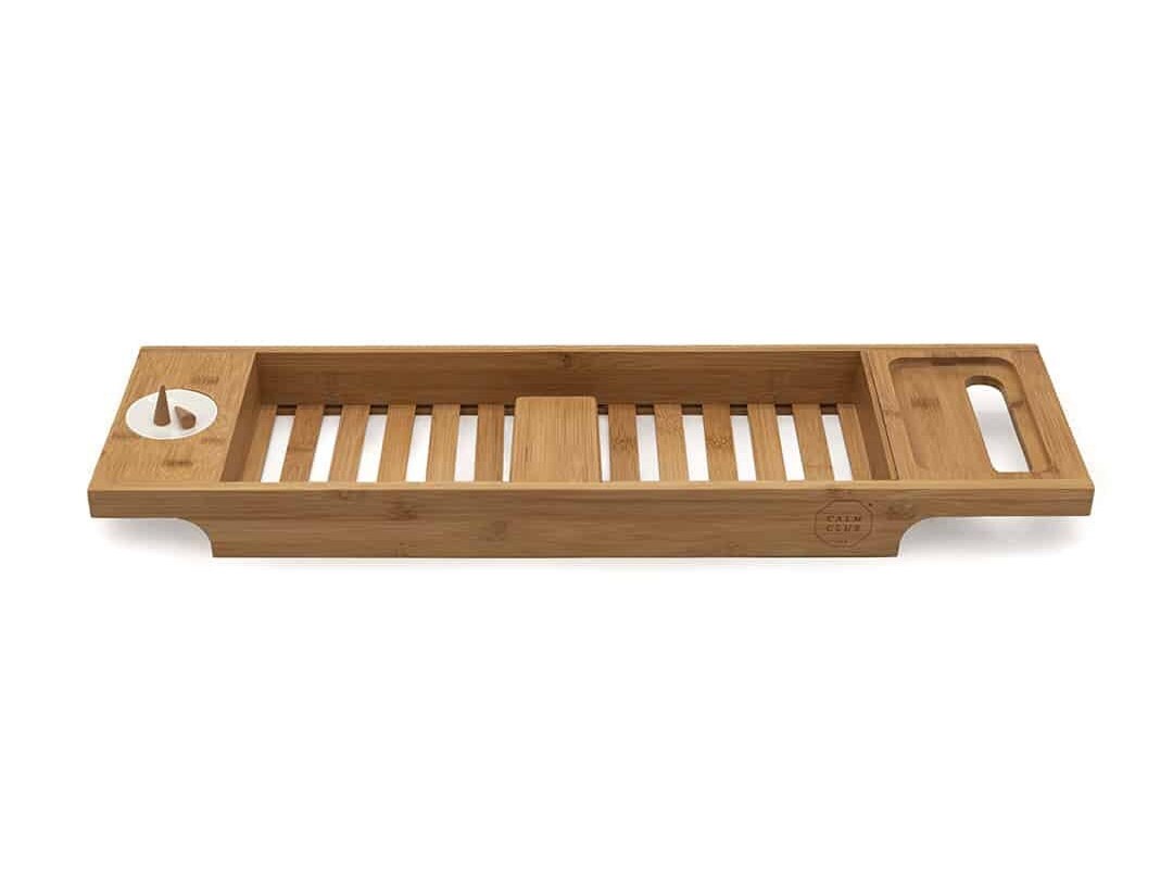Bamboo Bath Tray Wooden Bath Board Bamboo Bath Caddy Luxury Bath Tray