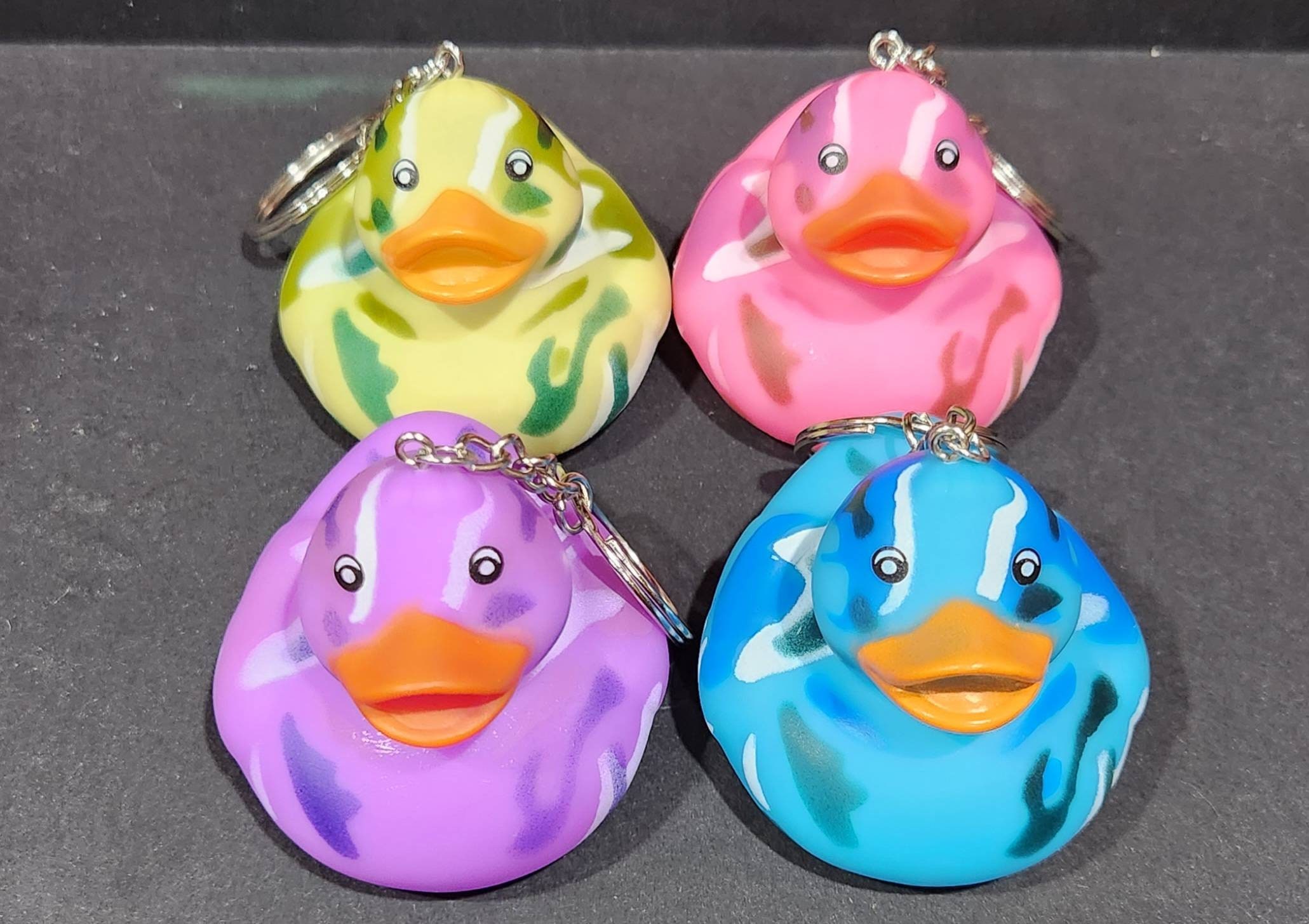Camo Rubber Duck Keychain is a Great Gift for Any Occasion Etsy