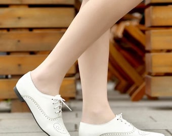 Dames Oxford- \u0026 Veterschoenen | Etsy NL