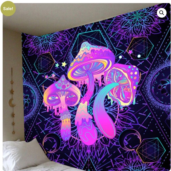 Psychedelic Mushroom Etsy