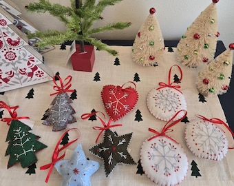 Filz Ornamente