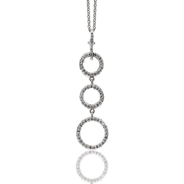 18kt White Gold Roberto Coin Diamond Necklace