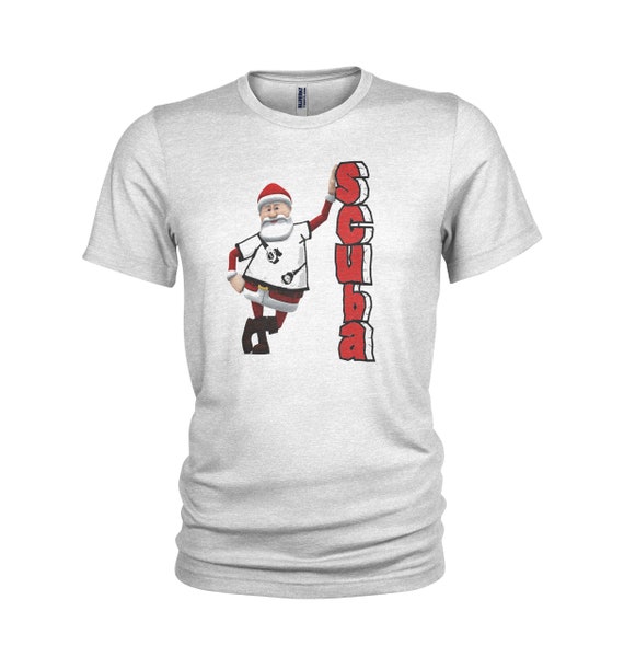 Festive Funny Scuba Diving Santa/ Father Christmas Gift Scuba