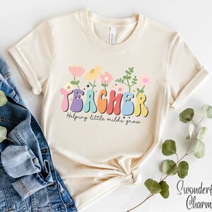 Helping Little Minds Grow Shirt,Teacher Life shirt, Elementary Teacher, Teacher Appreciation,Teacher Gift Shirt,Teacher Shirt,Teaching Shirt