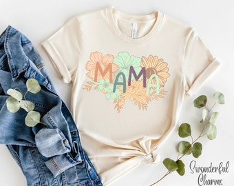 Mama Shirt Comfort Color Mama Shirt Mom Shirt, Mommy Shirt, Mama T-Shirt, Cute Mom Shirt, Mother's Day Gift, Mom Life Shirt, Girl Mama Shirt