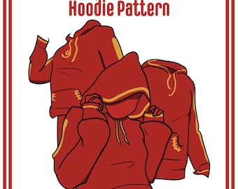 KNIT PATTERN: Jules Euphoria Inspired Hoodie Pattern