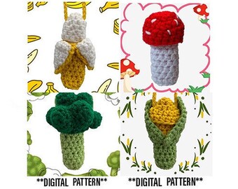 PATTERN: Crochet Holders/Pouches/Bags/Necklaces