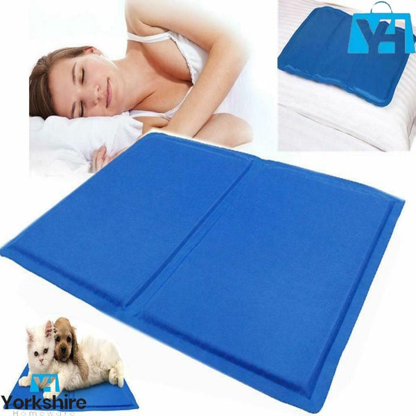 Magic Cool Pillow Cooling Gel Pad Laptop Cushion Yoga Pet Bed Sofa Hand Made Cooling Mat