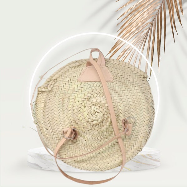 Straw Basket Backpack Etsy
