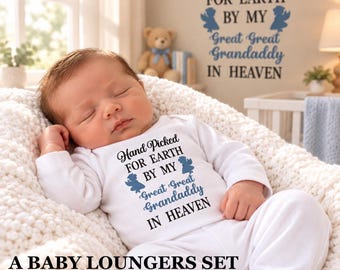 Newborn Full set sleepsuit hat booties. Or Baby Loungers set. EXTRA add blanket or teddy or keepsake suitcase or gift box 2nd pic original