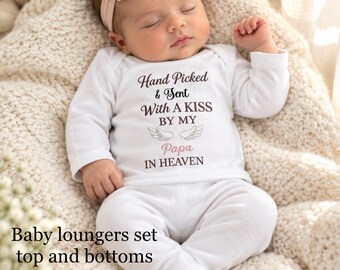 Newborn FULL SET sleepsuit hat Mitts. Or Baby Loungers set.  EXTRAS add a blanket Or bunny or suitcase or gift box 2nd picture  original