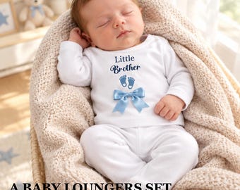 Newborn FULL SET sleepsuit Hat headband mitts. Or Baby Loungers set. EXTRAS add a blanket or suitcase or gift box or Teddy 2nd pic original