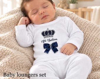 Newborn FULL SET sleepsuit mitts hat. Or baby loungers set.  EXTRAS add blanket or Taggie suitcase or gift box 2nd picture is the original