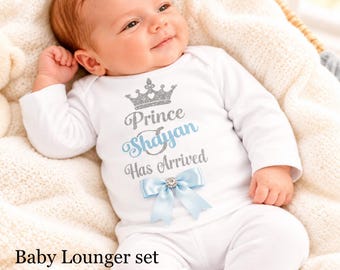 Newborn FULL SET  Sleepsuit hat mitts. Or Baby Lounger set. EXTRAS Add a blanket or suitcase or teddy 2nd Or gift box  2nd pic is original