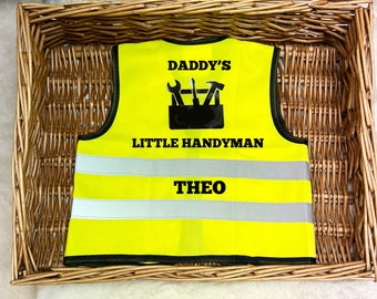 Hi vis baby jackets with any  profession front or back designs or both any person any profession