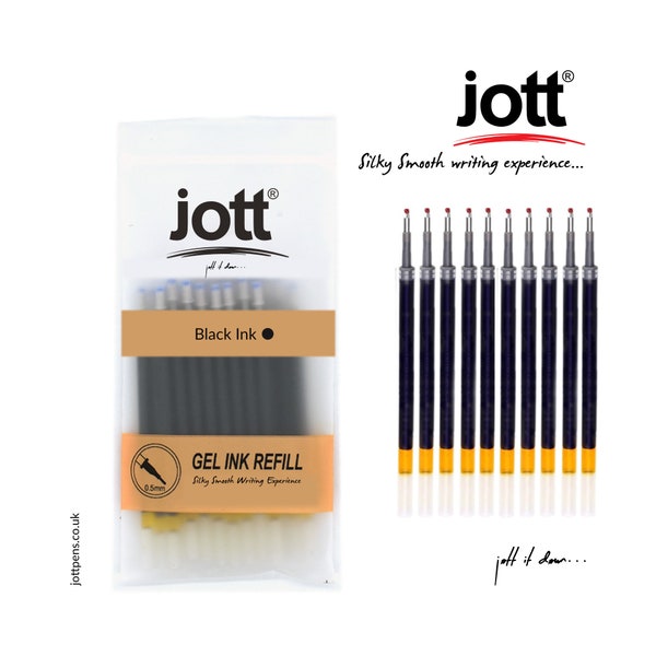 GEL INK REFILLS, Qualitätsminen von Jott uk