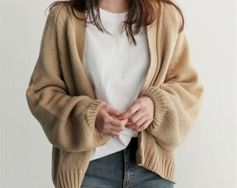 oversized knit cardigans