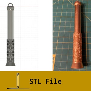 Jedi Librarian Lightsaber 3D Print File