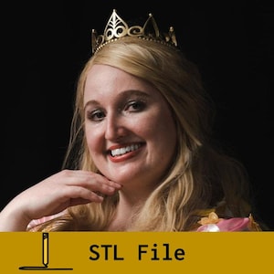 Princess and the Pauper Anneliese Crown 3D Print File