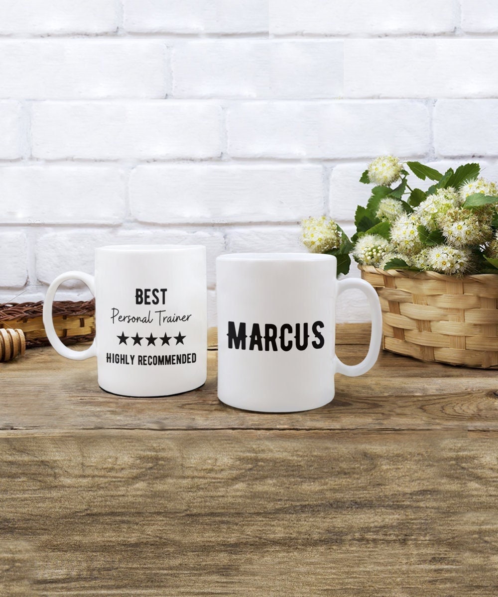 Personalized Gym Mug - Personal Trainer Man - Gifts For Him — GearLit