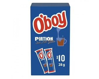 Swedish Chocolate Milk Drink Mix, Oboy, 10 Portion bags to mix.