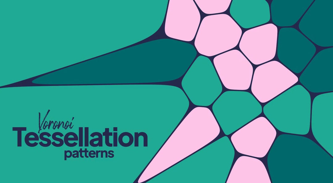 Voronoi Tessellation Patterns Voronoi Tessellation Patterns Etsy