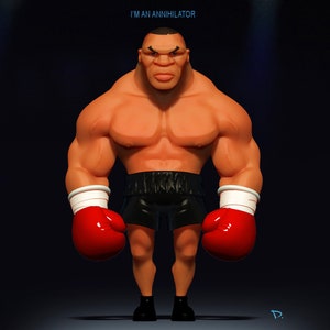 Plik STL Mike'a Tysona do druku 3D
