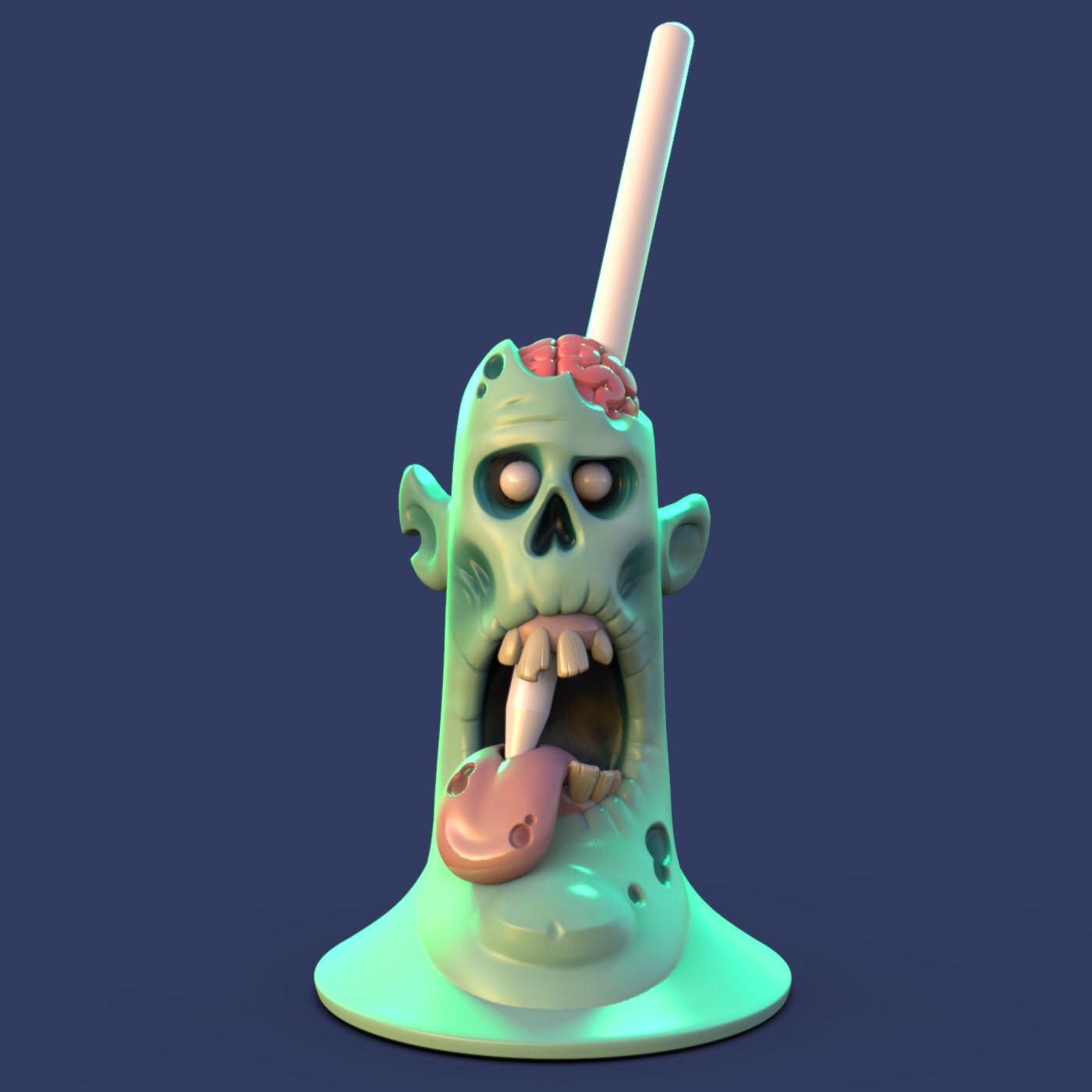Zombie Pencil Holder - Etsy