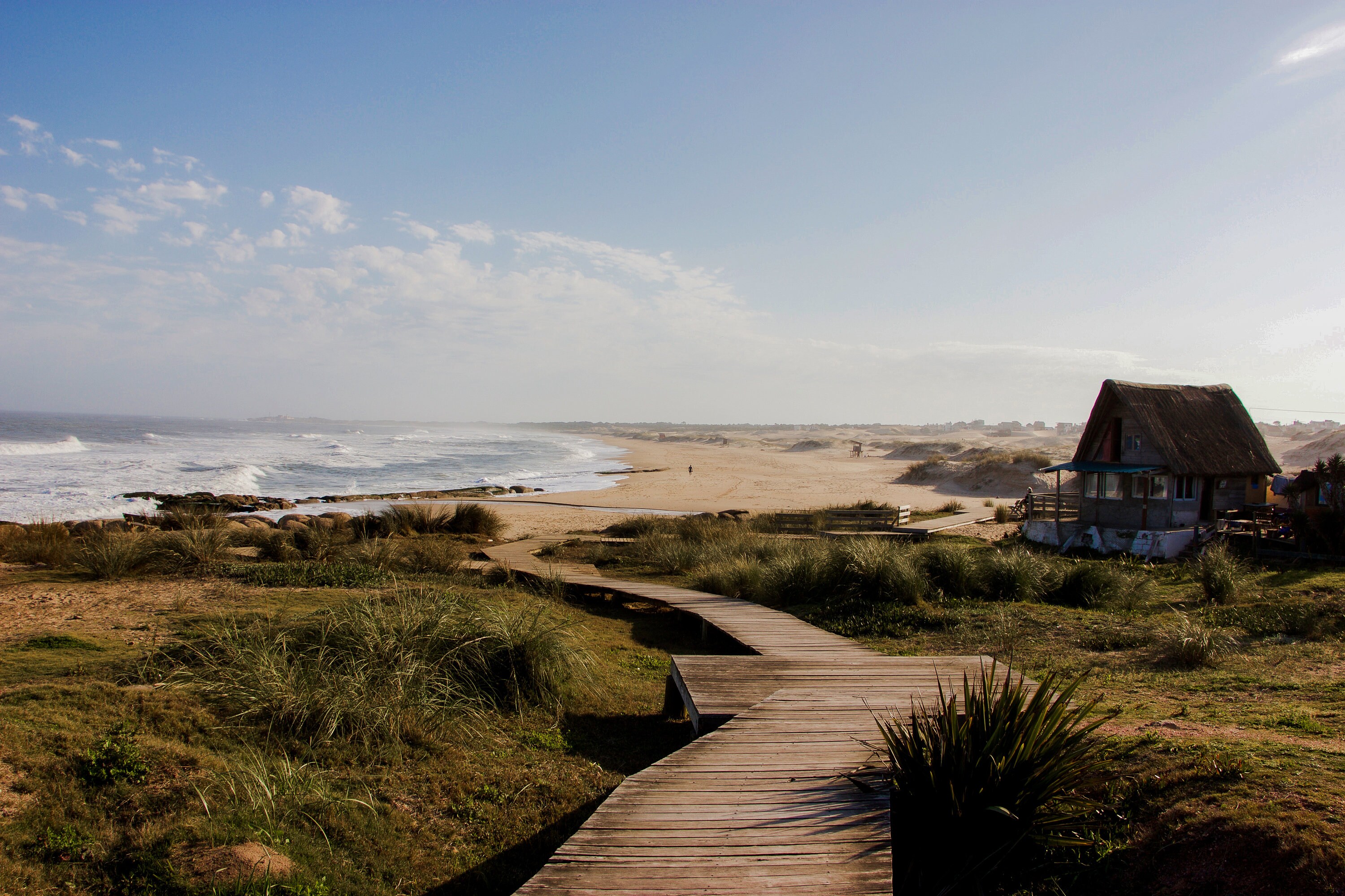 Playa De La Viuda Beach House Punta Del Diablo Uruguay Etsy Australia