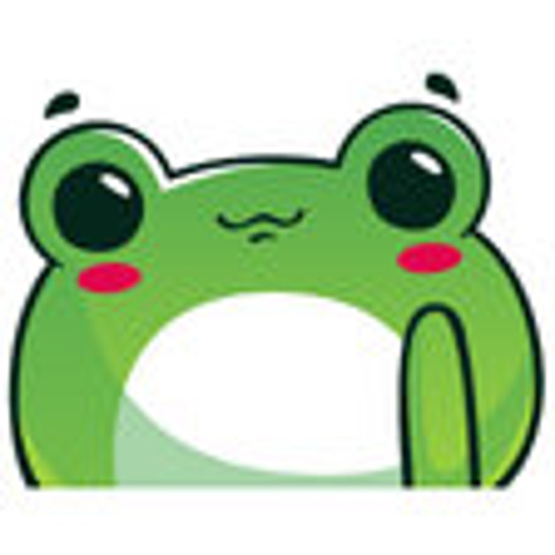 Cute Frog Emotes Get These Emotes That Are Good for All Etsy Hong Kong