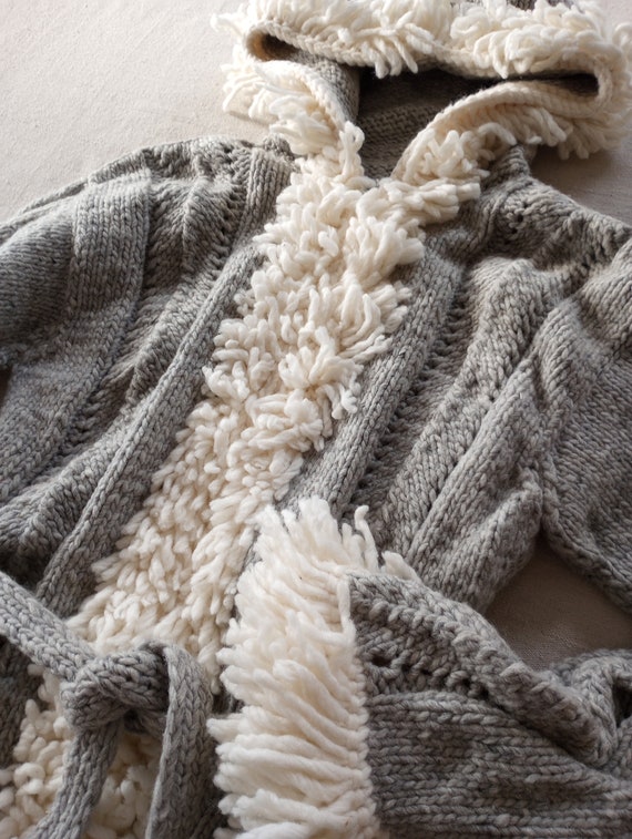 Handmade Chunky Sweater - image 4
