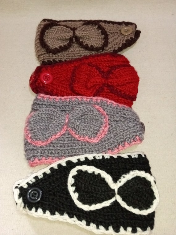 Big-Bow Ear Warmers