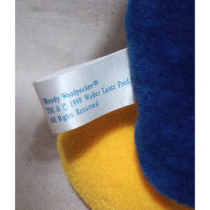 Woody Woodpecker Plush 1999 image 6