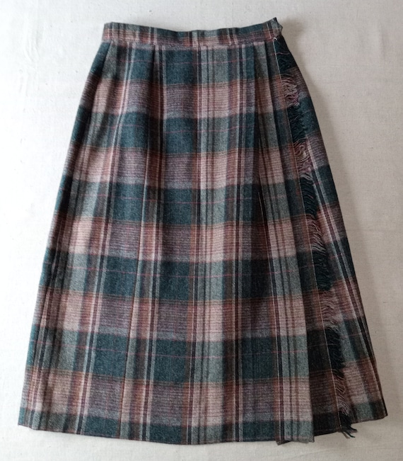 Vintage Ladies Wool Wrap Skirt, 1/2 - image 1